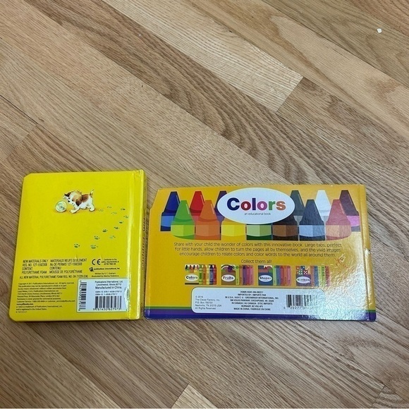 Color Counting Recognition Book Bundle Hardcover Tiny Puppies Colors Toddler - Picture 4 of 4